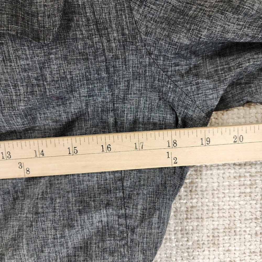 REI E1 Elements Detachable Hood Trench Coat Womens M Gray Rain Jacket Belted - Picture 6 of 14